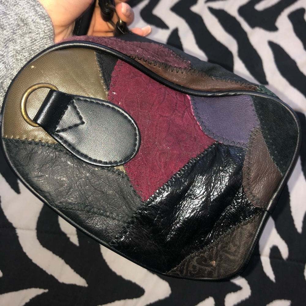 VINTAGE Patchwork Leather Purse - Picture 5 of 11